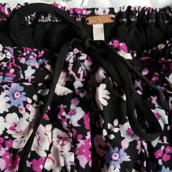 💙2xHP💙 Free People Daisy Babe Flowy Floral Crop Top XS - Picture 7 of 10